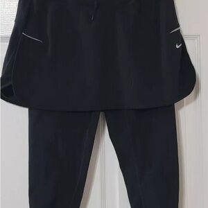 Nike Black Skirted Leggings